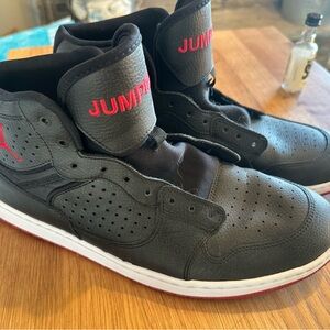 Nike Air Jordan 1 Retro High OG Jordan Black and Red High-Top Sneakers